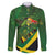 Jamaica Independence Day Family Matching Tank Maxi Dress and Hawaiian Shirt Swallow-tail Hummingbird Tropical Plants and National Flag - Wonder Print Shop