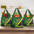 Jamaica Independence Day Grocery Bag Swallow-tail Hummingbird Tropical Plants and National Flag - Wonder Print Shop