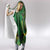 Jamaica Independence Day Hooded Blanket Swallow-tail Hummingbird Tropical Plants and National Flag - Wonder Print Shop