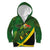 Jamaica Independence Day Kid Hoodie Swallow-tail Hummingbird Tropical Plants and National Flag - Wonder Print Shop