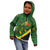 Jamaica Independence Day Kid Hoodie Swallow-tail Hummingbird Tropical Plants and National Flag - Wonder Print Shop