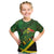 Jamaica Independence Day Kid T Shirt Swallow-tail Hummingbird Tropical Plants and National Flag - Wonder Print Shop