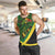 Jamaica Independence Day Men Tank Top Swallow-tail Hummingbird Tropical Plants and National Flag - Wonder Print Shop