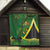 Jamaica Independence Day Quilt Swallow-tail Hummingbird Tropical Plants and National Flag - Wonder Print Shop