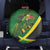 Jamaica Independence Day Spare Tire Cover Swallow-tail Hummingbird Tropical Plants and National Flag - Wonder Print Shop