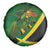 Jamaica Independence Day Spare Tire Cover Swallow-tail Hummingbird Tropical Plants and National Flag - Wonder Print Shop