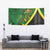 Jamaica Independence Day Tapestry Swallow-tail Hummingbird Tropical Plants and National Flag - Wonder Print Shop