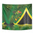 Jamaica Independence Day Tapestry Swallow-tail Hummingbird Tropical Plants and National Flag - Wonder Print Shop