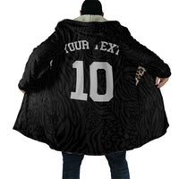 Custom DR Congo Football Cloak Leopards Texture Wild Black