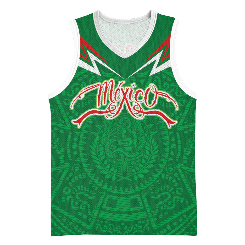 Custom Mexico Football Basketball Jersey Remixed Mexico Aztec Pattern Tribal Style
