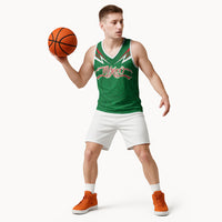 Custom Mexico Football Basketball Jersey Remixed Mexico Aztec Pattern Tribal Style