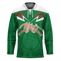 Custom Mexico Football Hockey Jersey Remixed Mexico Aztec Pattern Tribal Style
