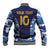 Custom Japan Pacific Rugby 2024 Baseball Jacket Japanese Traditional Pattern and Sea Waves - Wonder Print Shop
