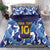 Custom Japan Pacific Rugby 2024 Bedding Set Japanese Traditional Pattern and Sea Waves - Wonder Print Shop