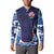 Custom Japan Pacific Rugby 2024 Button Sweatshirt Japanese Traditional Pattern and Sea Waves - Wonder Print Shop