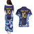 Custom Japan Pacific Rugby 2024 Couples Matching Puletasi and Hawaiian Shirt Japanese Traditional Pattern and Sea Waves - Wonder Print Shop