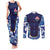 Custom Japan Pacific Rugby 2024 Couples Matching Tank Maxi Dress and Long Sleeve Button Shirt Japanese Traditional Pattern and Sea Waves - Wonder Print Shop