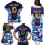 Custom Japan Pacific Rugby 2024 Family Matching Puletasi and Hawaiian Shirt Japanese Traditional Pattern and Sea Waves - Wonder Print Shop