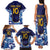 Custom Japan Pacific Rugby 2024 Family Matching Tank Maxi Dress and Hawaiian Shirt Japanese Traditional Pattern and Sea Waves - Wonder Print Shop