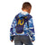 Custom Japan Pacific Rugby 2024 Kid Hoodie Japanese Traditional Pattern and Sea Waves - Wonder Print Shop
