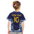 Custom Japan Pacific Rugby 2024 Kid T Shirt Japanese Traditional Pattern and Sea Waves - Wonder Print Shop