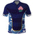 Custom Japan Pacific Rugby 2024 Polo Shirt Japanese Traditional Pattern and Sea Waves - Wonder Print Shop