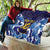 Custom Japan Pacific Rugby 2024 Quilt Japanese Traditional Pattern and Sea Waves - Wonder Print Shop