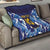 Custom Japan Pacific Rugby 2024 Quilt Japanese Traditional Pattern and Sea Waves - Wonder Print Shop