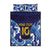 Custom Japan Pacific Rugby 2024 Quilt Bed Set Japanese Traditional Pattern and Sea Waves - Wonder Print Shop