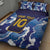 Custom Japan Pacific Rugby 2024 Quilt Bed Set Japanese Traditional Pattern and Sea Waves - Wonder Print Shop