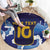 Custom Japan Pacific Rugby 2024 Round Carpet Japanese Traditional Pattern and Sea Waves