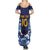 Custom Japan Pacific Rugby 2024 Summer Maxi Dress Japanese Traditional Pattern and Sea Waves - Wonder Print Shop
