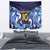 Custom Japan Pacific Rugby 2024 Tapestry Japanese Traditional Pattern and Sea Waves - Wonder Print Shop