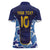 Custom Japan Pacific Rugby 2024 Women Polo Shirt Japanese Traditional Pattern and Sea Waves - Wonder Print Shop