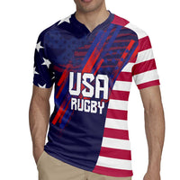 Custom United States Pacific Rugby 2024 Rugby Jersey The Eagle and USA Flag Style