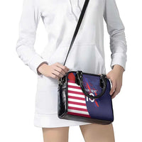 Custom United States Pacific Rugby 2024 Shoulder Handbag The Eagle and USA Flag Style