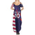 Custom United States Pacific Rugby 2024 Summer Maxi Dress The Eagle and USA Flag Style - Wonder Print Shop
