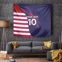 Custom United States Pacific Rugby 2024 Tapestry The Eagle and USA Flag Style - Wonder Print Shop