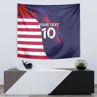 Custom United States Pacific Rugby 2024 Tapestry The Eagle and USA Flag Style - Wonder Print Shop