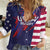Custom United States Pacific Rugby 2024 Women Casual Shirt The Eagle and USA Flag Style - Wonder Print Shop
