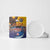 American Samoa Fautasi Ceramic Mug Bald Eage and Sailfish with Kakau Motifs - Wonder Print Shop