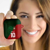 Custom Morocco National Football AirPods Case The Atlas Lions Spirit - Wonder Print Shop