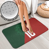 Custom Morocco National Football Bathroom Set The Atlas Lions Spirit - Wonder Print Shop