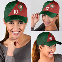 Custom Morocco National Football Classic Cap The Atlas Lions Spirit - Wonder Print Shop