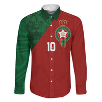 Custom Morocco National Football Family Matching Puletasi and Hawaiian Shirt The Atlas Lions Spirit - Wonder Print Shop