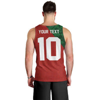 Custom Morocco National Football Men Tank Top The Atlas Lions Spirit - Wonder Print Shop