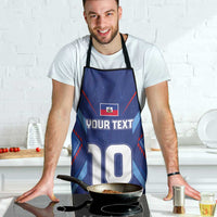 Custom Haiti National Football Apron Sporty Style - Wonder Print Shop