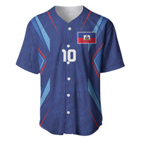 Custom Haiti National Football Baseball Jersey Sporty Style - Wonder Print Shop