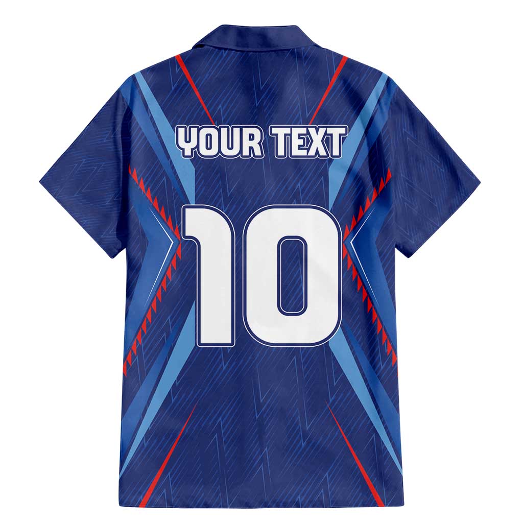 Custom Haiti National Football Family Matching Mermaid Dress and Hawaiian Shirt Sporty Style - Wonder Print Shop