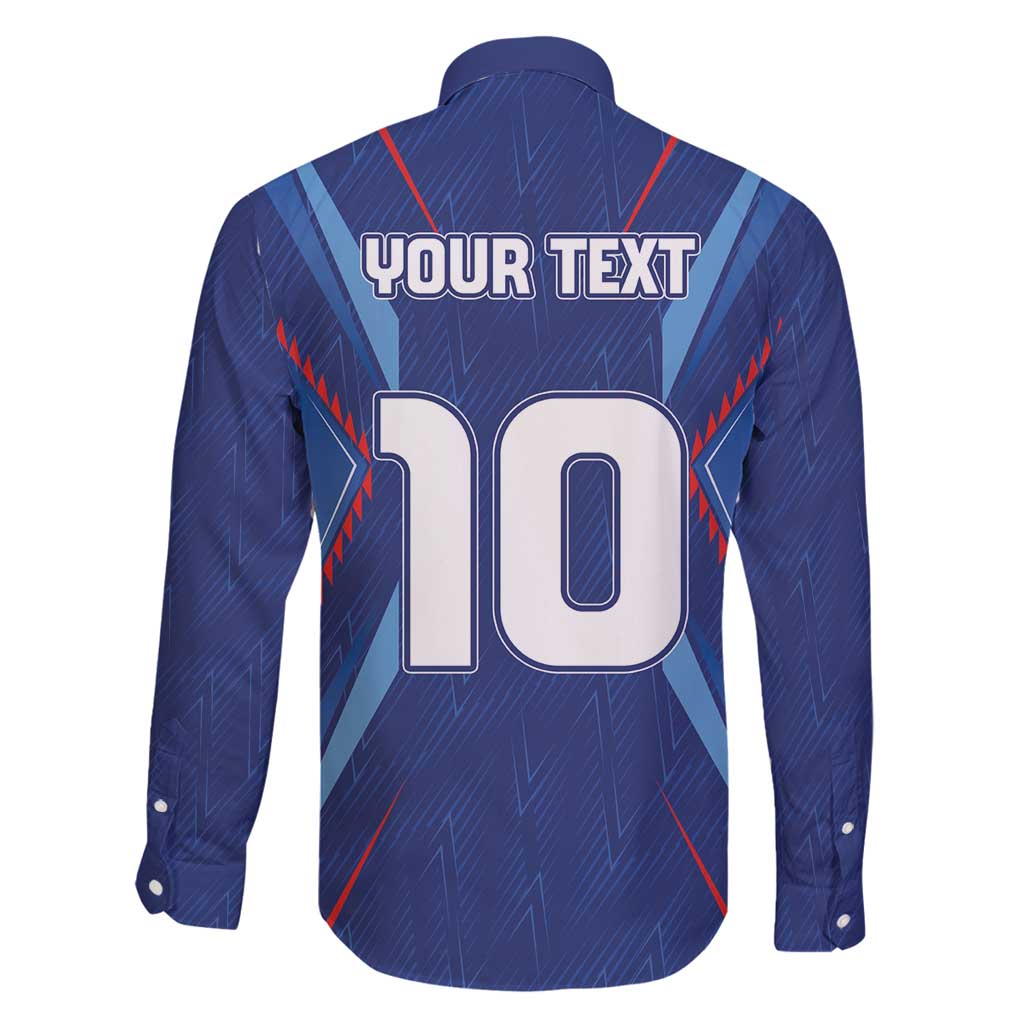 Custom Haiti National Football Family Matching Off Shoulder Short Dress and Hawaiian Shirt Sporty Style - Wonder Print Shop